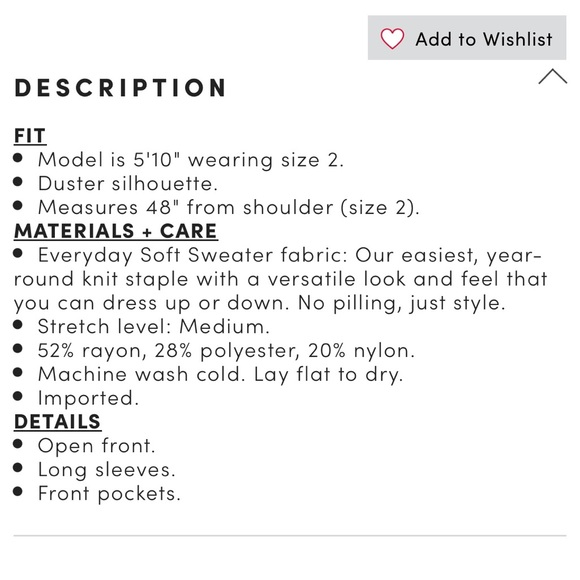 torrid sz 1X duster cardigan - Picture 9 of 9